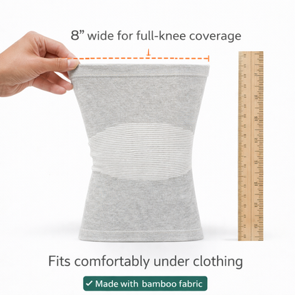 Premium Bamboo Knee Support Sleeve (Single)