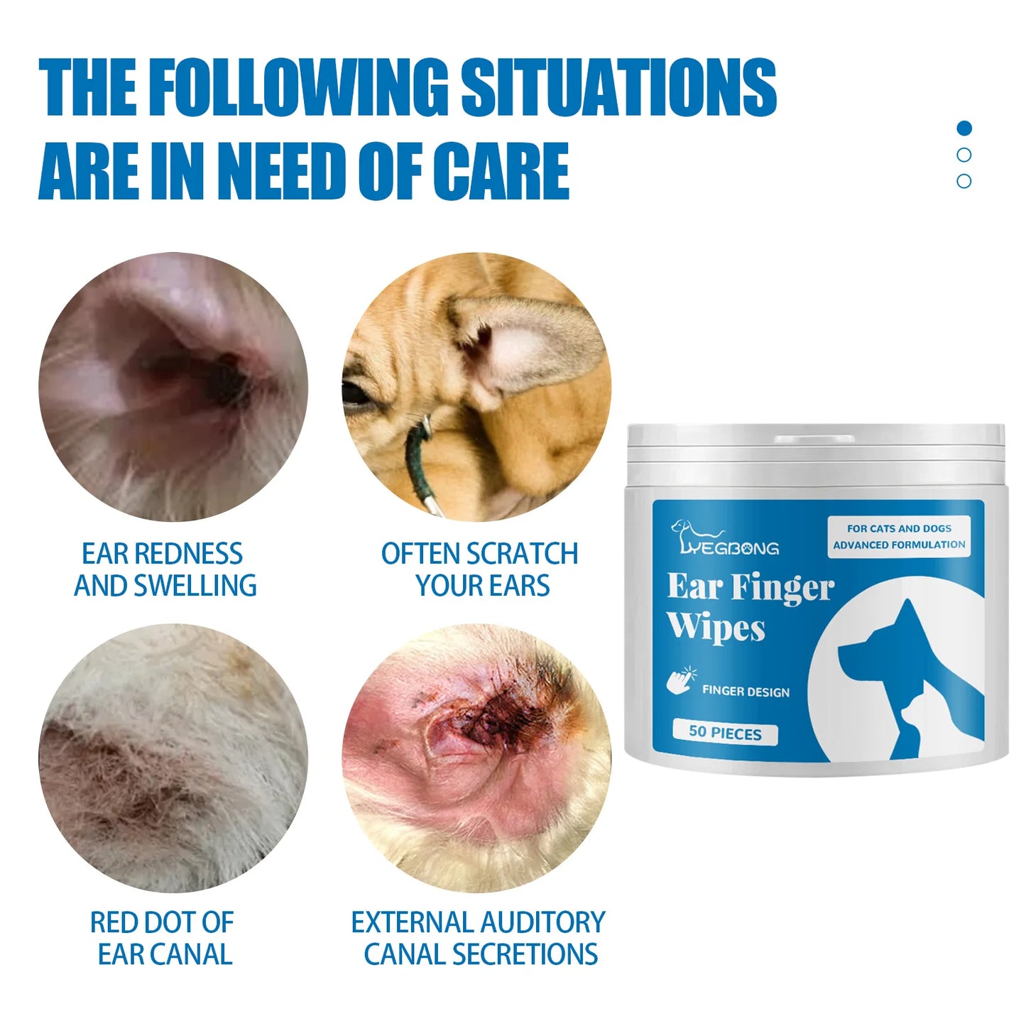 VetMotion Ear Cleaning Wipes